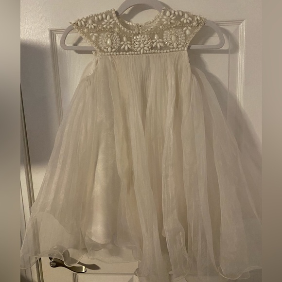 Marchesa for Neiman Marcus/Target Cream Organza Gown - Picture 1 of 5
